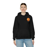 Volleyball Mom Era Orange Unisex Heavy Blend™ Hooded Sweatshirt