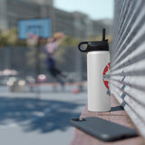 Internationals Stainless Steel Water Bottle, Standard Lid