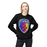 CVSA Crest Bright Unisex Midweight Softstyle Fleece Crewneck Sweatshirt