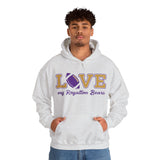 Love My Bears Football Unisex Hoodie