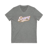 Bears Baseball V-neck Unisex Jersey Short Sleeve