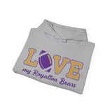 Love My Bears Football Unisex Hoodie