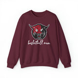 Wildcats Basketball Mom Unisex Heavy Blend™ Crewneck Sweatshirt