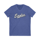 Eagles V-neck Unisex Jersey Short Sleeve