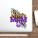 Cheer Mom - CAR DECAL - Water Resistant Die-Cut Sticker