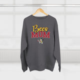 Bees Mom Unisex Premium Crewneck Sweatshirt