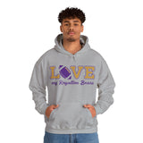 Love My Bears Football Unisex Hoodie
