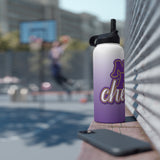 NR Cheer Stainless Steel Water Bottle, Standard Lid