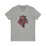 V-neck Wildcats Unisex Jersey Short Sleeve