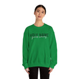 Holy Name Script Unisex Heavy Blend™ Crewneck Sweatshirt