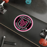 CAR DECAL - Water Resistant Die-Cut Sticker Manta Soccer