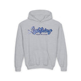 *YOUTH* Lightning Fastpitch Heavy Blend Hooded Sweatshirt
