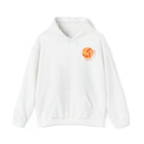 Volleyball Mom Era Orange Unisex Heavy Blend™ Hooded Sweatshirt