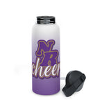NR Cheer Stainless Steel Water Bottle, Standard Lid