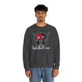 Wildcats Basketball Mom Unisex Heavy Blend™ Crewneck Sweatshirt