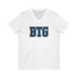 BTG basketball V-neck Unisex Jersey Short Sleeve