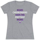 Bears Cheer Prettiest Moms Ladies' T-Shirt