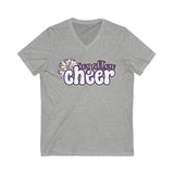 Royalton Cheer V-neck Unisex Jersey Short Sleeve