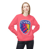 CVSA Crest Bright Unisex Midweight Softstyle Fleece Crewneck Sweatshirt