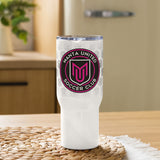 Manta Soccer Travel mug with a handle