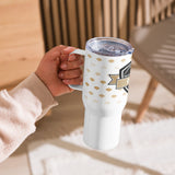 TNBA Travel mug with a handle