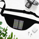Black good vibes Fanny Pack
