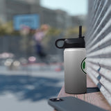 Medina Bees Stainless Steel Water Bottle, Standard Lid
