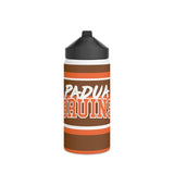 Padua Bruins Stainless Steel Water Bottle, Standard Lid