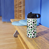 Medina Dots Stainless Steel Water Bottle, Standard Lid