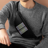 Black good vibes Fanny Pack