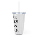 More issues than vogue Plastic Tumbler with Straw