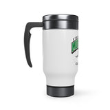 Strongsville hockey Stainless Steel Travel Mug with Handle, 14oz