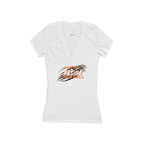 Padua football Women's Jersey Short Sleeve Deep V-Neck Tee