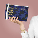 Clutch Fluent Italian - Navy Camo