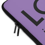 Purple my Louie is at home Laptop Sleeve