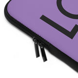 Purple my Louie is at home Laptop Sleeve