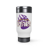 Bear Paw Stainless Steel Travel Mug with Handle, 14oz