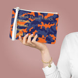 Clutch Fluent French - Navy/Orange Camo