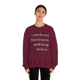 'twas the nizzle Unisex Heavy Blend™ Crewneck Sweatshirt