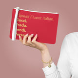 Clutch Fluent Italian - Red