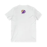 CHEER CHEER CHEER Mom - Unisex Jersey Short Sleeve V-Neck Tee