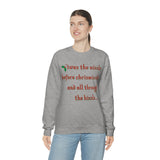 'twas the nizzle Unisex Heavy Blend™ Crewneck Sweatshirt