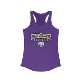Bears Baseball Women's Ideal Racerback Tank