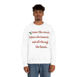 'twas the nizzle Unisex Heavy Blend™ Crewneck Sweatshirt