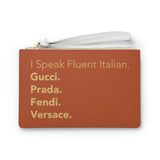 Clutch Fluent Italian - Burnt Orange