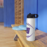 Bears Stainless Steel Water Bottle, Standard Lid