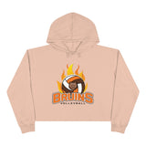 Padua Volleyball Crop Hoodie