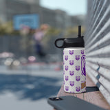 Bears Stainless Steel Water Bottle, Standard Lid