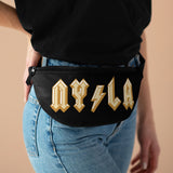 Black NY/LA Fanny Pack
