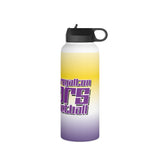 Bears Basketball Scratch Stainless Steel Water Bottle, Standard Lid